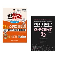 (공하성) 2025 찐!합격 12개년 과년도 소방설비기사 실기 (전기4-12) + (켈리) 2024 켈리 지텔프 G-point 33 : 문법편 (전2권)