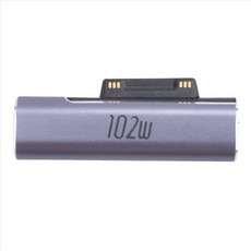 102W USB C 유형 C PD Surface Pro 용 빠른 충전 플러그 변환기 3 4 5 6 7 8 Surface Book 1 2 3, 01 as shown