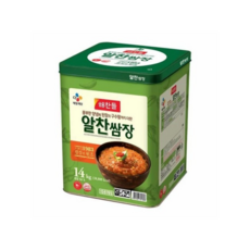 해찬들알찬쌈장 말통, 1개, 14kg
