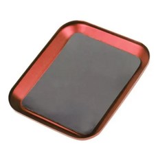 수리 도구 알루미늄 마그네틱 나사 트레이 플레이트 비행기 자동차 보트 크롤러 축 모델 공동, 4. Red, 1개