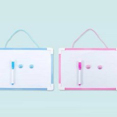 쑤니상점 걸이형 화이트보드 미니화이트보드, 블루