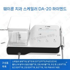 동물병원 초음파스케일러 수의학 초음파 스케일러 애완동물 치과 세정기 우드페커 J형 반려견용, 4. 신상-뷰티풀 스케일링 DA-20(고사양)