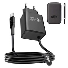 PD PPS C타입 일체형 케이블 25W 초고속 충전기 군대 반입, 1개, 블랙