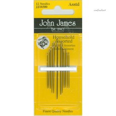 자수마켓/ 존제임스 일반가정용 종합바늘/ 바느질도구, 1개
