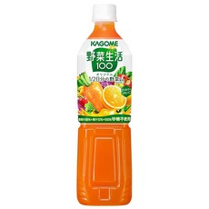 카고메 야채생활100 오리지널 720ml 페트병×15병 설탕 미사용 β-카로틴 칼륨