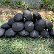 해피캠핑 1초점화 야자숯, 2kg, 1개