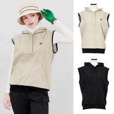 체스골프-무료배송 미우 퍼포먼스 레로드 여성골프 후드조끼 골프베스트 여성골프조끼