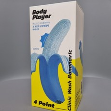 맨즈스킨 바디플레이어 포 포인트 남성청결제 500ML (수량선택가능) mansskin 가려움완화 쿨링감 약산성 클렌저 냄새제거, 3개