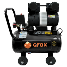 GFOX雙缸3HP25L無油靜音空氣壓縮機 木工裝修 噴漆修補 氣動板手, 1個