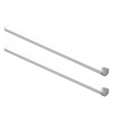 BuyChoo LED 스마트 모션 감지 무선 충전식 야간 조명 100mm, 2개, 전구색