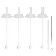 더블하트/그로미미/유피스 호환 젖병빨대 4P+실리콘빨대2P+빨대솔2P, 1개