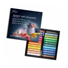 오일파스텔 24색 1개입 색연필 일러스트 채색