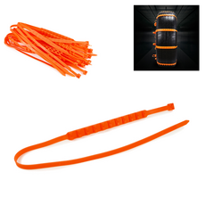 해피J보따리 차량용 케이블타이체인 20p 겨울철 미끄럼방지 간편 장착 비상용 스노우체인, 1세트, 고무