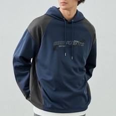 드로우핏 DRW FIT 블록코어 저지 후드 롱 슬리브 [NAVY] 2427539 176530