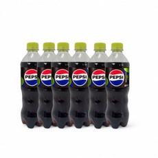 펩시콜라 제로 500ml x 6p 탄산 음료수 콜라, 6개