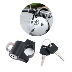 오토바이 헬멧 잠금장치 하이바 도난방지 자물쇠 스쿠터