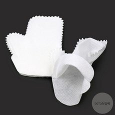 부직포 장갑 10p 에어컨먼지청소 손걸레장갑 장갑형태부직포, 대, 흰색, 10개