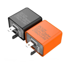 셀렉트템 오토바이 LED 릴레이 2핀 깜빡이 부하매칭 속도조절 윙카, 1개