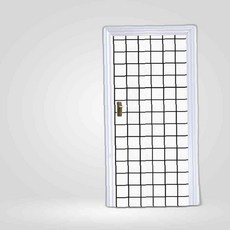 타일현관문시트지 화이트 WBDT-H420 현관문시트지 문리폼시트지 셀프인테리어 헤라증정