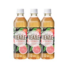티즐 제로 자몽블랙티, 500ml, 10개