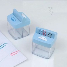 랄잇 시나모롤 자석 클립통 실버클립