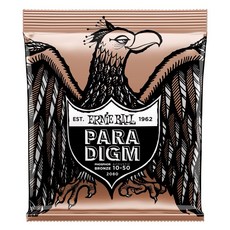 Ernie Ball PARADIGM 帕拉丁 民謠吉他弦 磷青銅 音色飽滿、持久耐用 吉他愛好者首選。, 1個, 2080(10-50)
