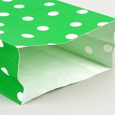 포근코 도트 각대 봉투 1P 크라프트봉투, 하늘색