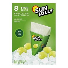 썬롤리 얼려먹는 아이스크림 청포도 8개입