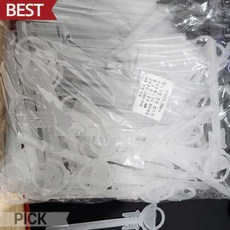 [미니쉐입 컵스틱] 28.6x4cm 풍선 컵 스틱 전용 거치대 행사 풍선 부자재 픽앤코401, 오십개입x1봉