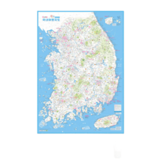 [메뚝스] 대한민국 여행지도 핀스티커 세트