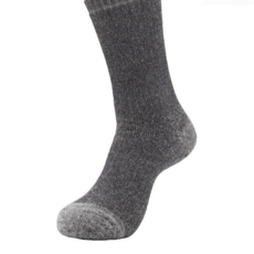 dasama 미디움 크루 아웃도어 메리노울 양말, 다크그레이, 1개