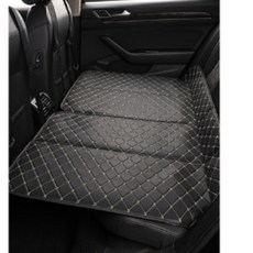 뒷좌석 쿠션 푹신한 접이식 차박매트 트렁크 캠핑 차박 평탄화매트, 상세페이지 참조, isum 중형 브라운