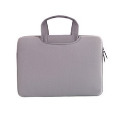 디스트 네오프렌 핸들 노트북 파우치, 그레이, 13in, 1개