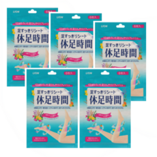 네오몰 휴족시간 쿨링시트 붙이는 파스 냉찜질팩, 6매입, 5개