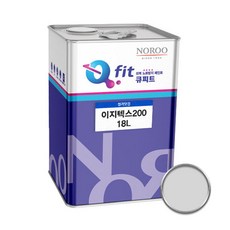 이지텍스 200 18리터 노루페인트 수성 외부용 페인트 콘크리트 외벽용, 조색-회색1, 18L, 1개