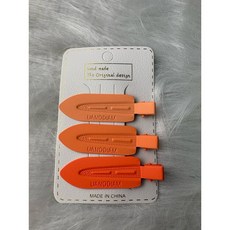 UANODIAM 彩色金屬無痕髮夾 韓版手作設計 側邊瀏海鴨嘴夾 糖果色髮飾