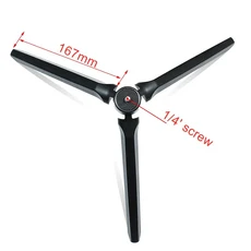 삼각대 모바일 스마트 폰 비디오 스탠드 홀더 Gopro 용 카메라 핸들 그립 Canon Nikon SLR Osmo Pocket Gim, 01 Black