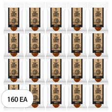 피랩 강아지 소힘줄 앤 터키츄 링 S 생식, 칠면조 + 소고기 힘줄, 15g, 160개