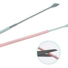 씻고 삶아쓰는 다회용 실리콘빨대 5개세트 세척솔 빨대솔 재사용 씻어쓰는, 빨대 5p, 다크민트