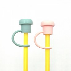 심플 텀블러 호환 빨대 마개 뚜껑 10mm 실리콘빨대 빨대텀블러 빨대세트, 그린