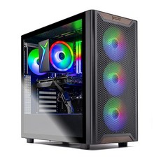 Skytech Gaming Chronos 3 데스크탑 PC Ryzen 5 9600X 3.9Ghz (5.4GHz) AMD RX 9070 16GB 1TB Gen4 NVMe S, 9600X | Radeon 9070