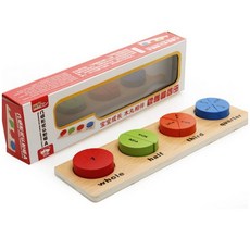 木製幾何形狀認知板積木幾何配對教具，早教益智力感官玩具四件套，幾何認知板, 1個, A款（開窗彩盒、邊角微凹）商品完整已折扣