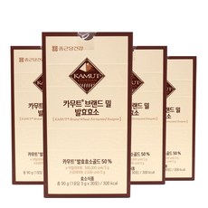 종근당건강 카무트 브랜드 밀 발효효소 30p, 90g, 4개
