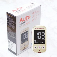 YL와이엘 오토첵 혈당측정기 1대(기계만) 당뇨측정기 혈당계 혈당체크기계 autocheck, GM01RAA, 1개