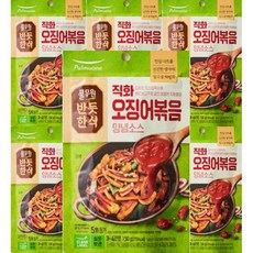 풀무원 [반듯한식] 직화오징어볶음 양념소스 (실온) 150g 6개