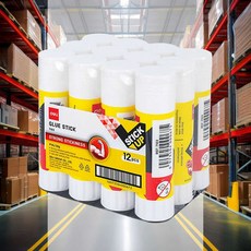 글루스틱 36g 12P세트 수리용 문구 만들기 DIY 학용품 학교