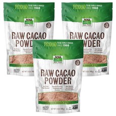 나우푸드 카카오 파우더 비건, 340g, 1개입, 3개