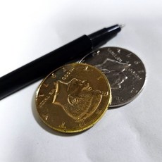 마술도구 골드미라클 동전마술도구, 1개