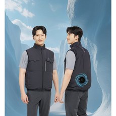 파브 컴퍼니웨어 여름 선풍기 에어조끼 아이스팩 등산 낚시 작업용 배터리포함