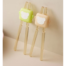 兒童學習筷 PPSU材質 1-6歲寶寶適用 虎口輔助訓練筷, 1個, 牛油果綠-訓練筷,奶瓶級PPSU【 三檔可調節】, 牛油果綠